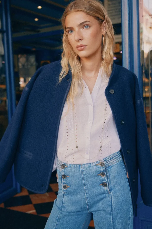 Fashion Adela. Chaqueta austriaca de lana Mujer Abrigos Y Chaquetas