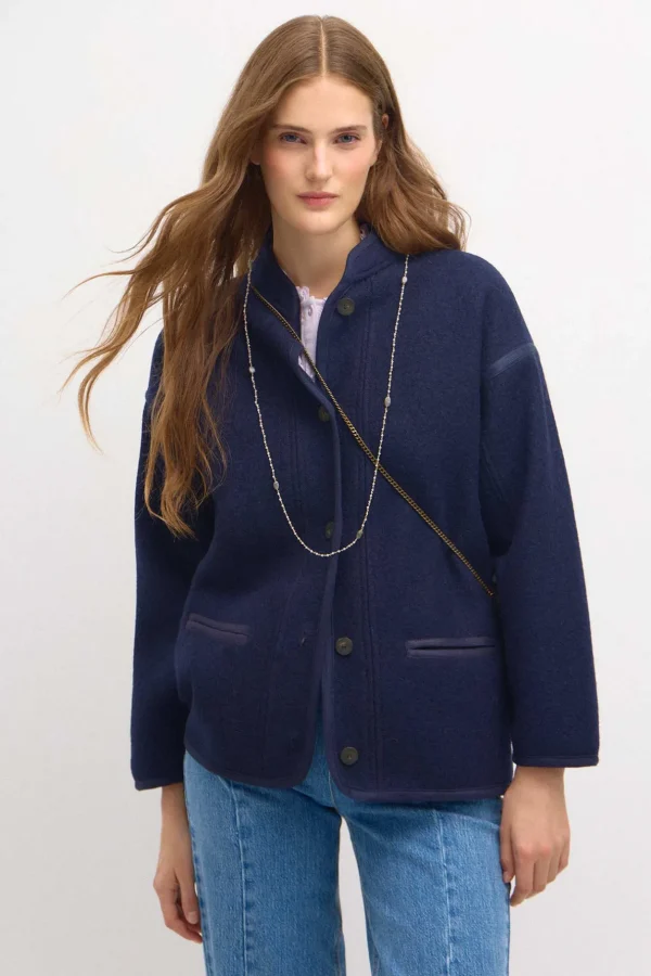 Fashion Adela. Chaqueta austriaca de lana Mujer Abrigos Y Chaquetas