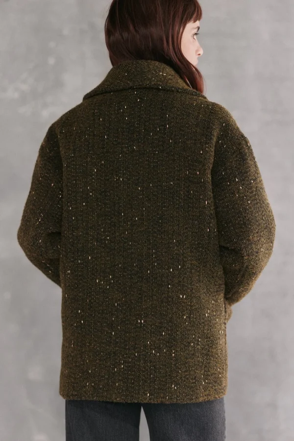 Clearance Aitana. Abrigo corto con hilo metálico Mujer Abrigos Y Chaquetas