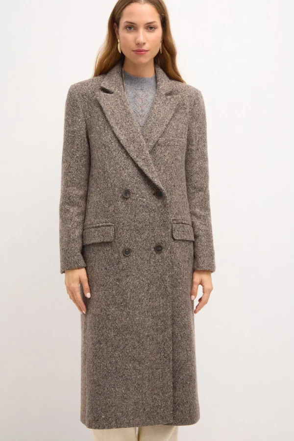 Hot Almudena. Abrigo largo masculino Mujer Abrigos Y Chaquetas