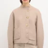 Shop Amanda. Abrigo corto de landa doble cara Mujer Abrigos Y Chaquetas