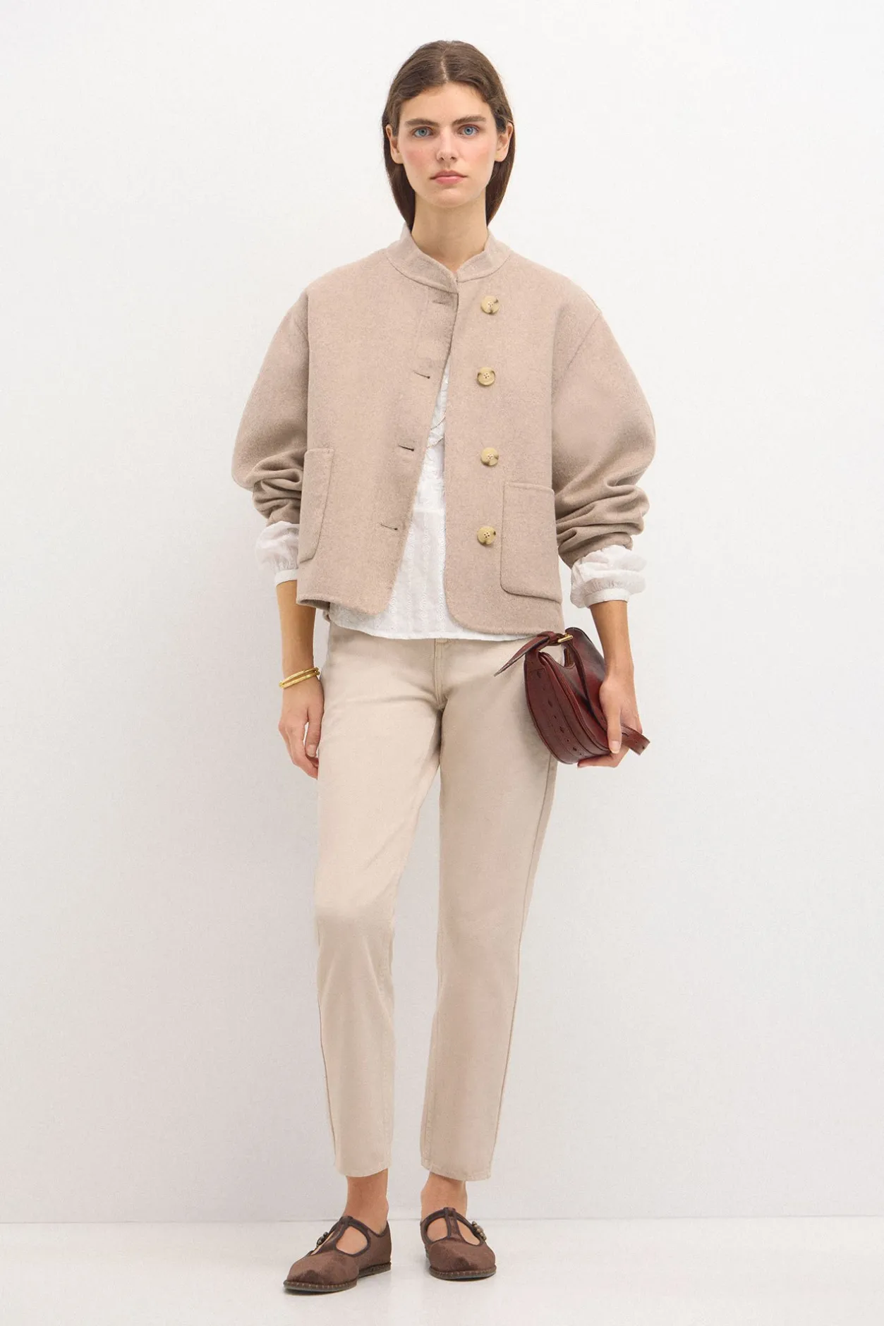amanda_abrigo_corto_de_la_1.webp Shop Amanda. Abrigo corto de landa doble cara Mujer Abrigos Y Chaquetas