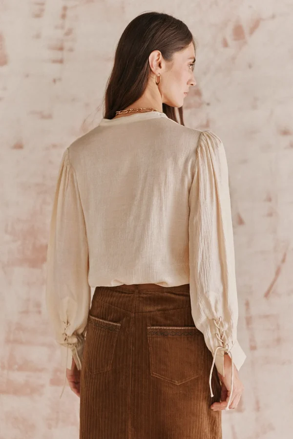 Sale Candela. Blusa bordada Mujer Blusas Y Camisas