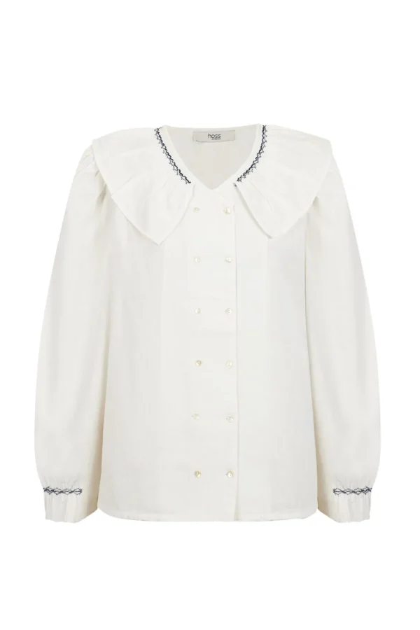 Sale Cara. Blusa algodón Mujer Blusas Y Camisas