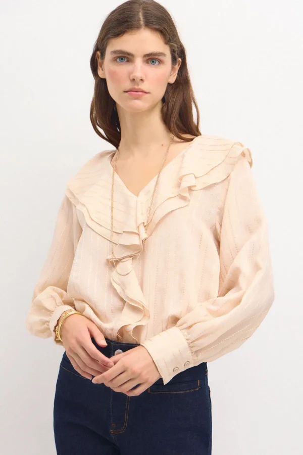 Best Sale Carina. Blusa fluida Mujer Blusas Y Camisas