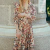 Cheap Carlota. Vestido estampado paneles. Mujer Vestidos Y Monos