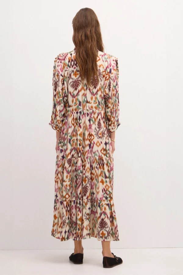 Cheap Carlota. Vestido estampado paneles. Mujer Vestidos Y Monos