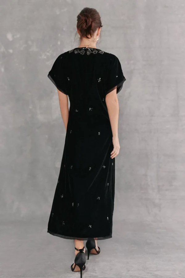 Hot Catia. Vestido bordado. Mujer Vestidos Y Monos