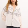Store Cenille. Blusa bordada Mujer Blusas Y Camisas