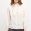 Fashion Claire. Blusa jaretas Mujer Blusas Y Camisas