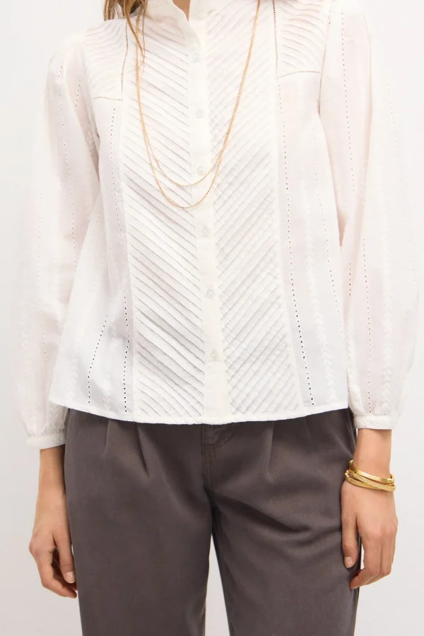Fashion Claire. Blusa jaretas Mujer Blusas Y Camisas