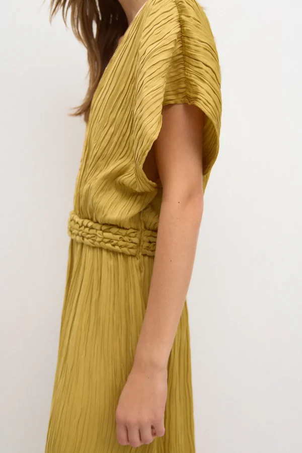 Outlet Clara. Vestido plisado. Mujer Vestidos Y Monos