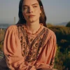 Discount Cleo. Blusa bordado étnico. Mujer Blusas Y Camisas