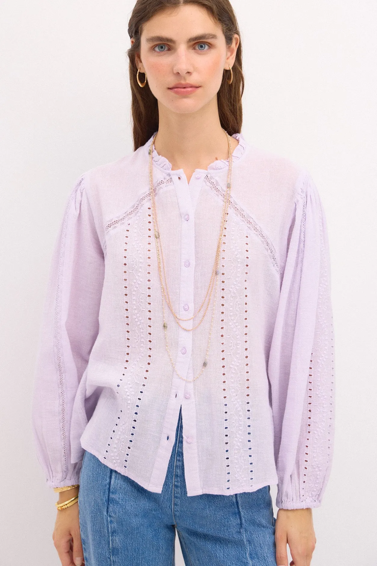 cristina_blusa_romntica_0-1.webp Shop Cristina. Blusa romántica. Mujer Blusas Y Camisas