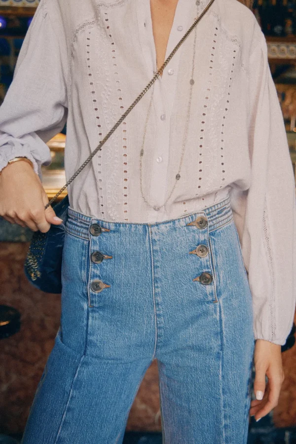Clearance Cristina. Blusa romántica. Mujer Blusas Y Camisas