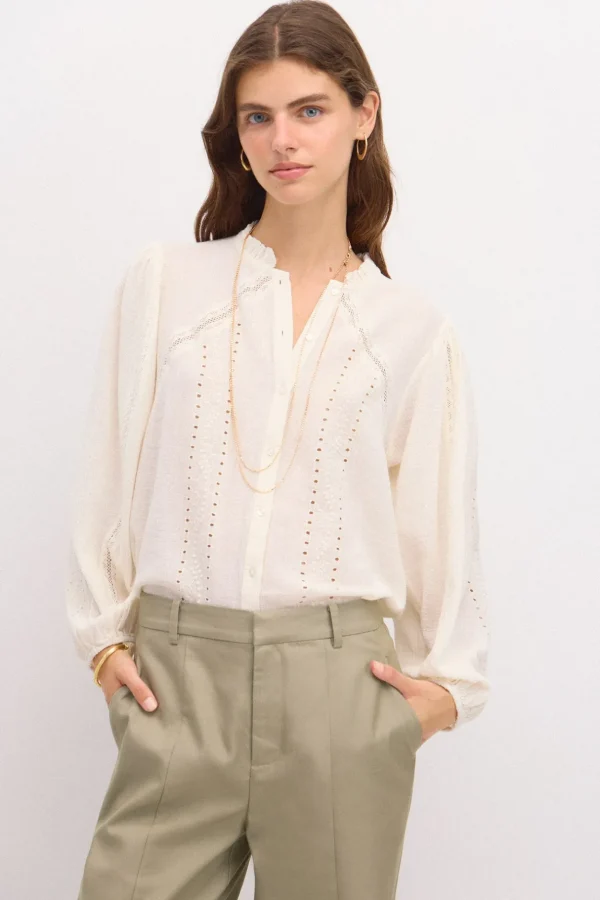 Clearance Cristina. Blusa romántica. Mujer Blusas Y Camisas