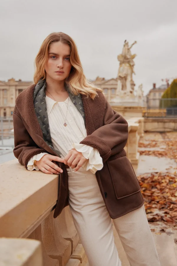 Cheap Dana. Abrigo doble faz amplio Mujer Abrigos Y Chaquetas