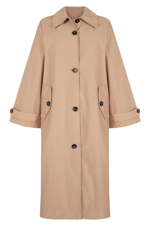 Store Danae. Gabardina larga oversize Mujer Abrigos Y Chaquetas