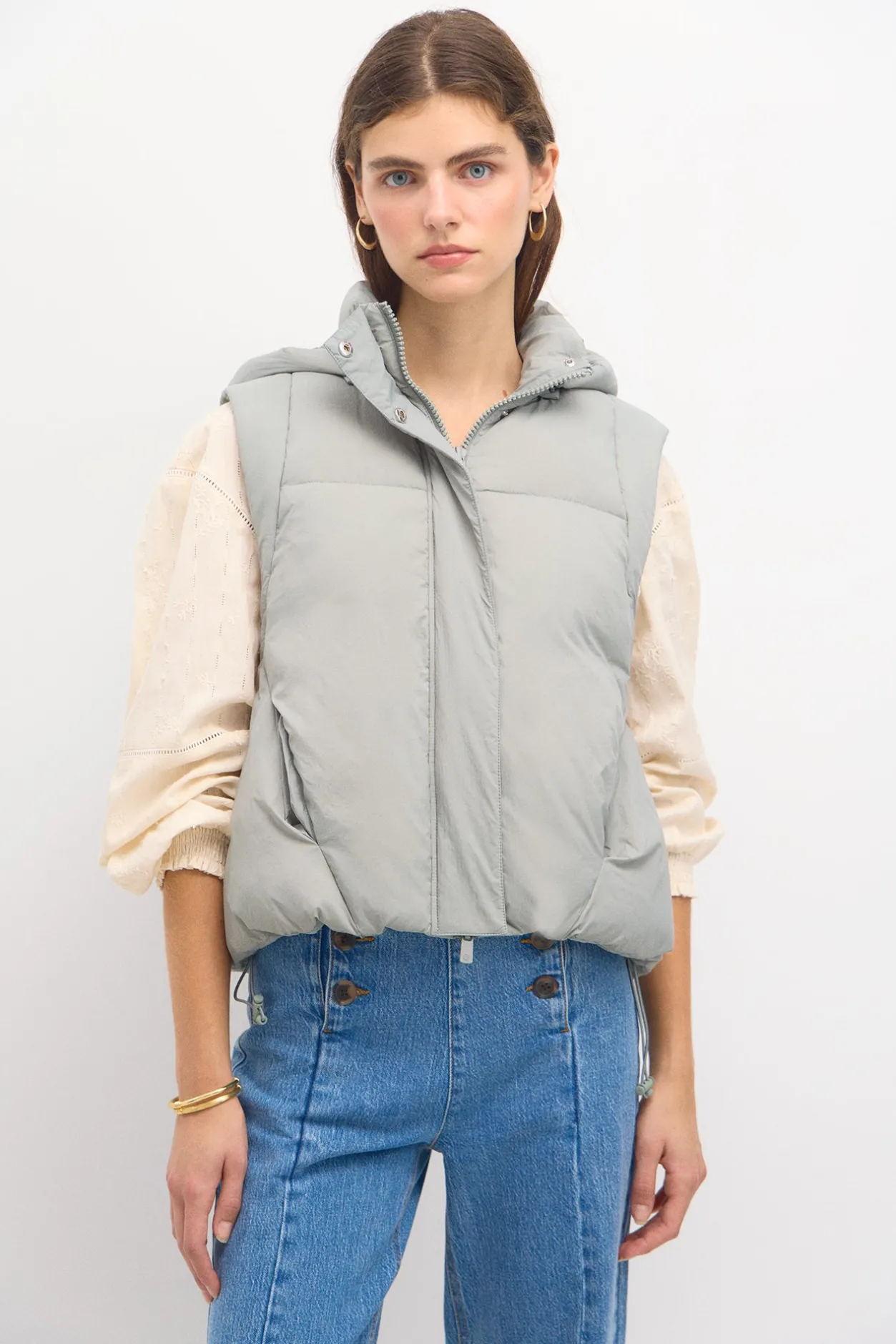daniela_chaleco_corto_aco_0.webp Sale Daniela. Chaleco corto acolchado Mujer Chalecos | Abrigos Y Chaquetas