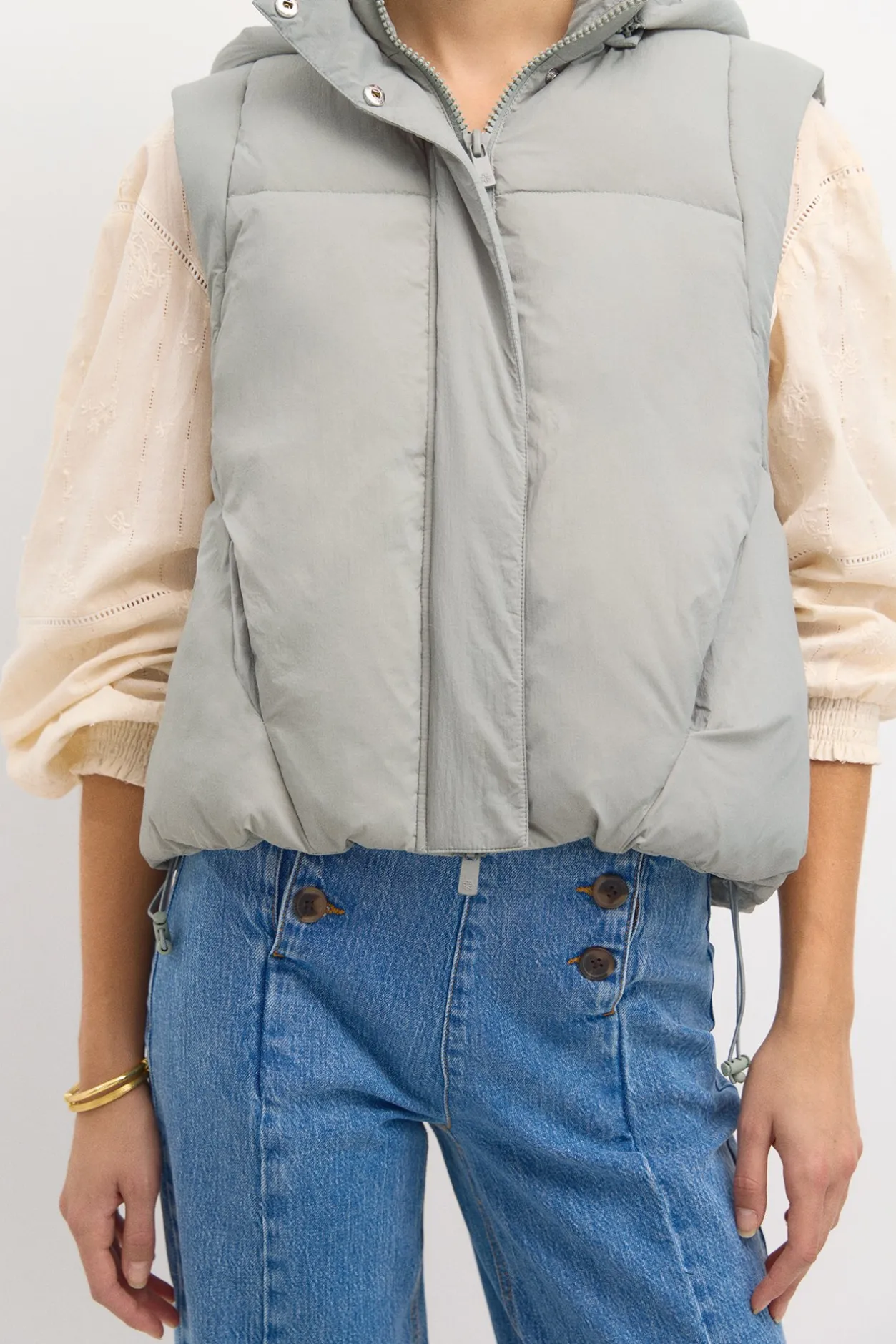 daniela_chaleco_corto_aco_3.webp Sale Daniela. Chaleco corto acolchado Mujer Chalecos | Abrigos Y Chaquetas