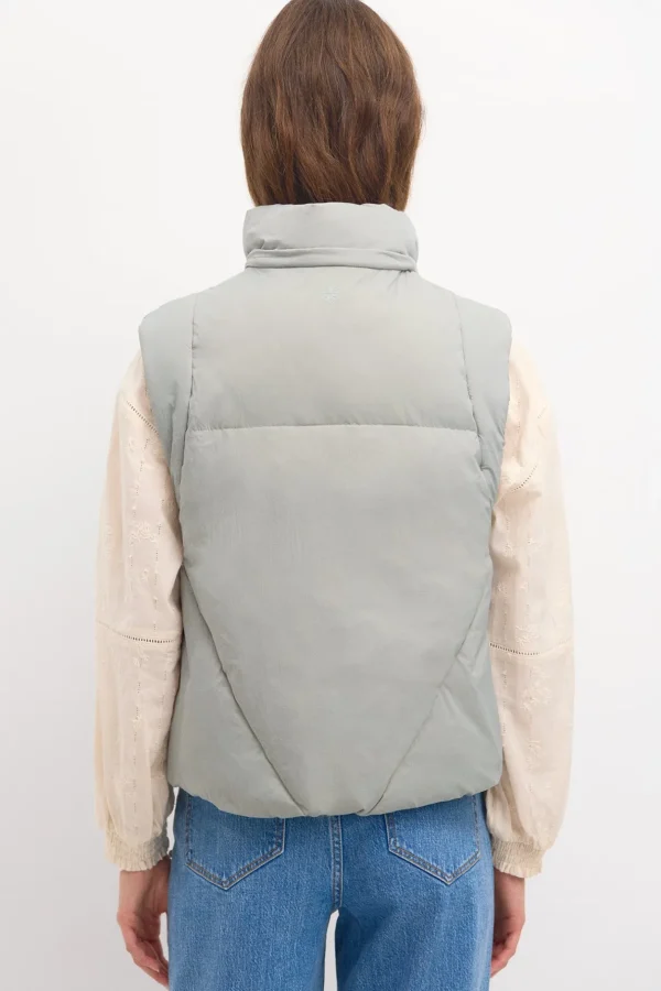 Sale Daniela. Chaleco corto acolchado Mujer Chalecos | Abrigos Y Chaquetas