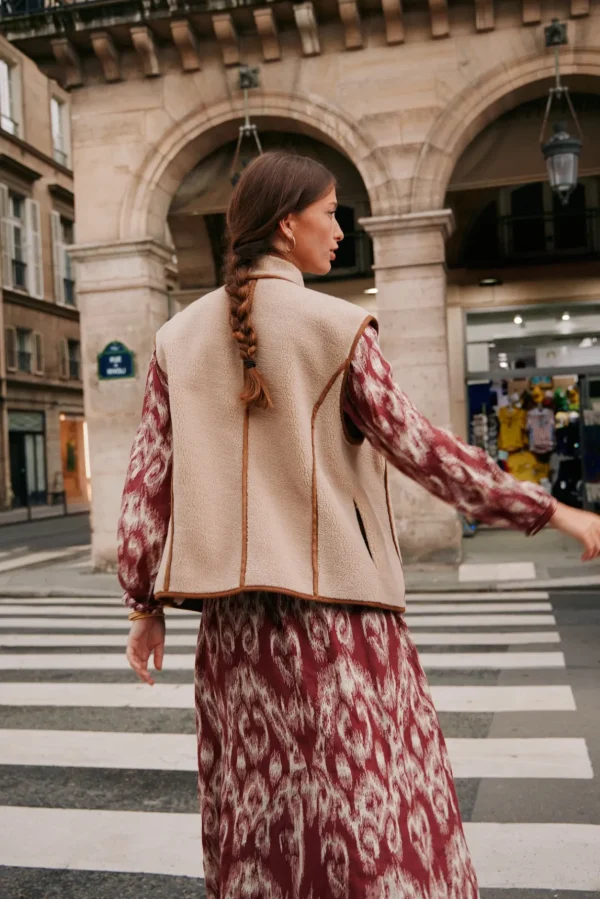 Flash Sale Daria. Chaleco doble faz corto Mujer Chalecos | Abrigos Y Chaquetas