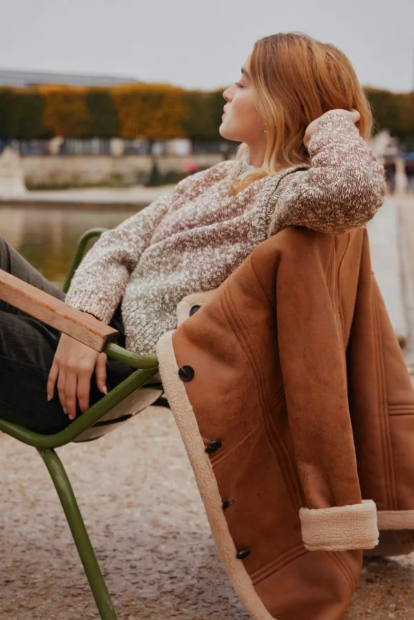 Best Dasha. Abrigo doble faz largo Mujer Abrigos Y Chaquetas