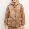 New Davina. Abrigo doble faz bordado Mujer Abrigos Y Chaquetas