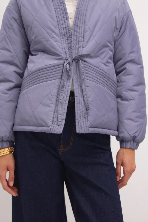 Outlet Delia. Chaqueta kimono acolchada Mujer Abrigos Y Chaquetas