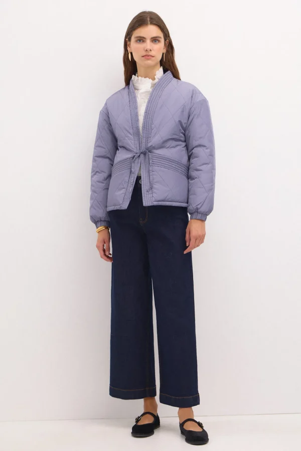 Outlet Delia. Chaqueta kimono acolchada Mujer Abrigos Y Chaquetas