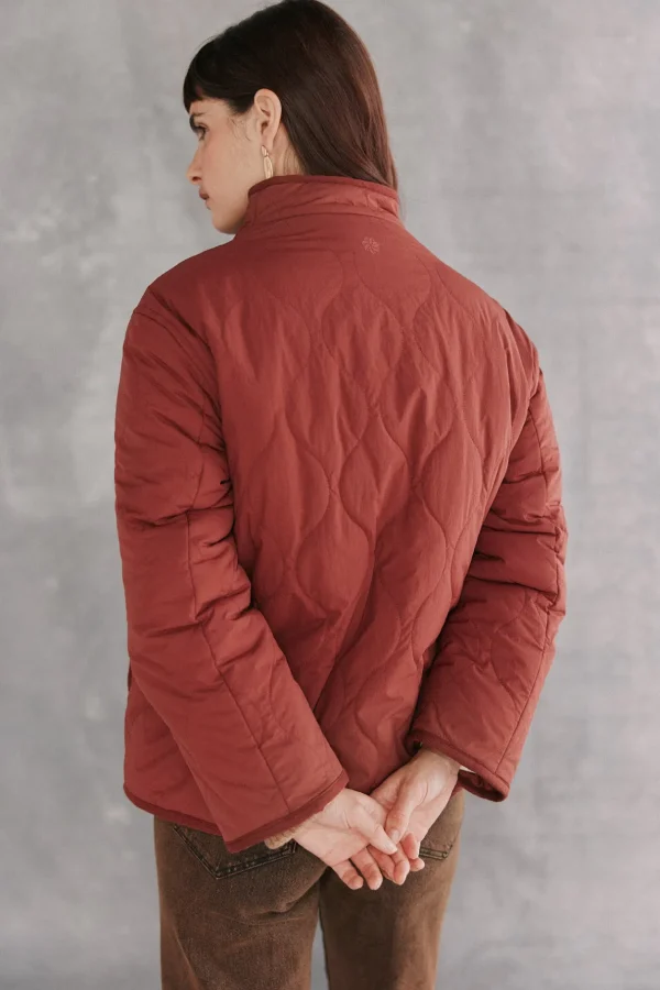 Sale Diana. Chaqueta acolchada con botones Mujer Abrigos Y Chaquetas