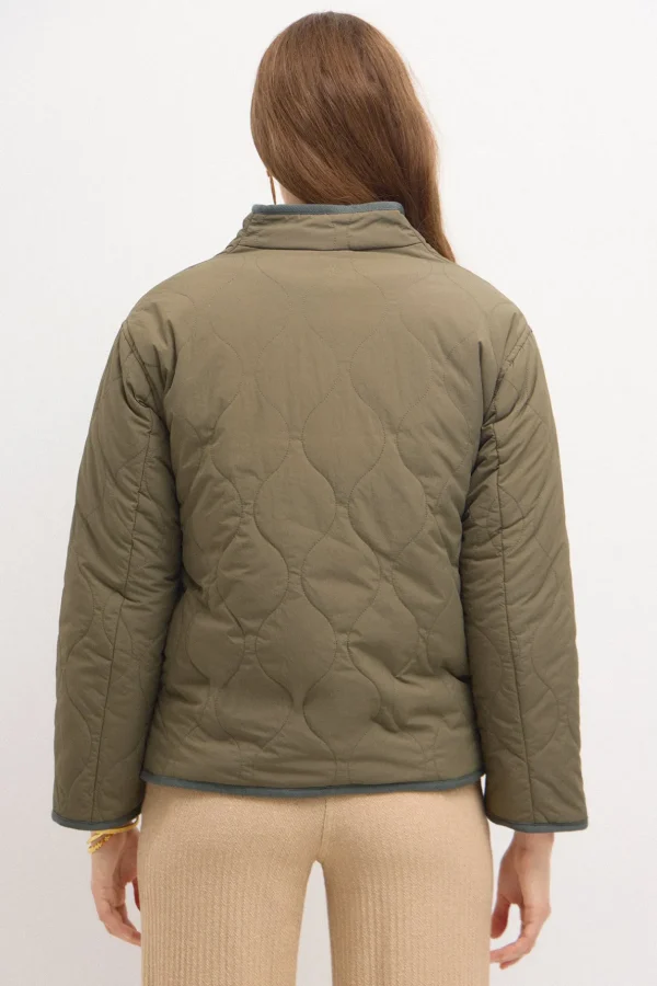 Flash Sale Diana. Chaqueta acolchada con botones Mujer Abrigos Y Chaquetas