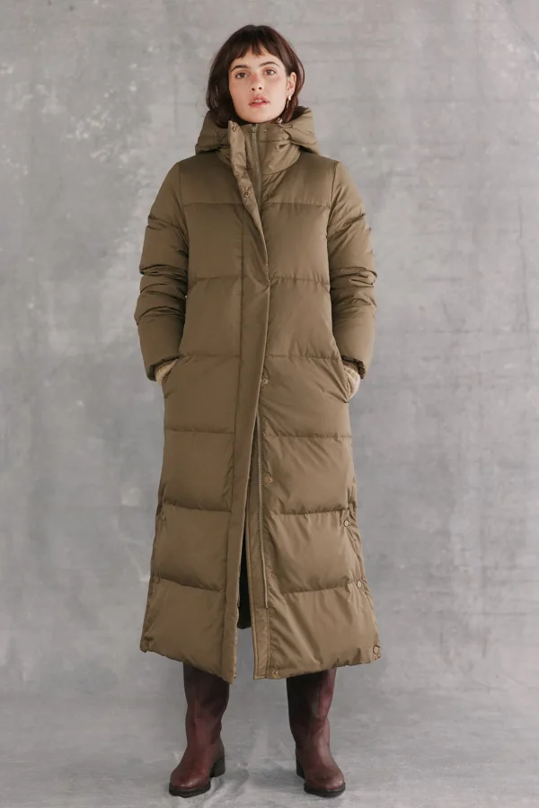 Flash Sale Donna. Anorak largo acolchado Mujer Abrigos Y Chaquetas