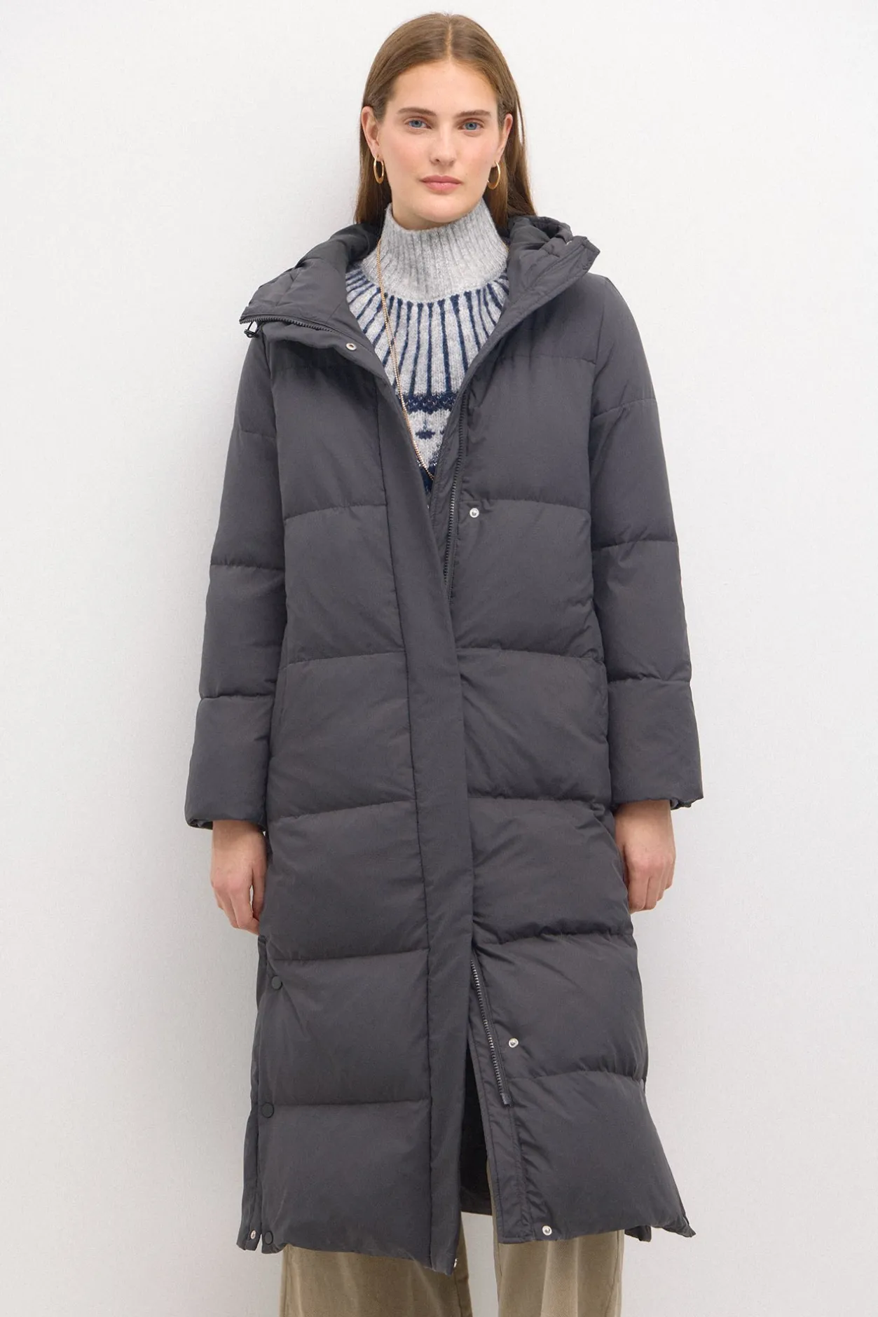 donna_anorak_largo_acolch_0.webp Sale Donna. Anorak largo acolchado Mujer Abrigos Y Chaquetas