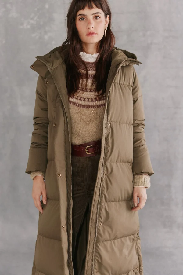 Flash Sale Donna. Anorak largo acolchado Mujer Abrigos Y Chaquetas