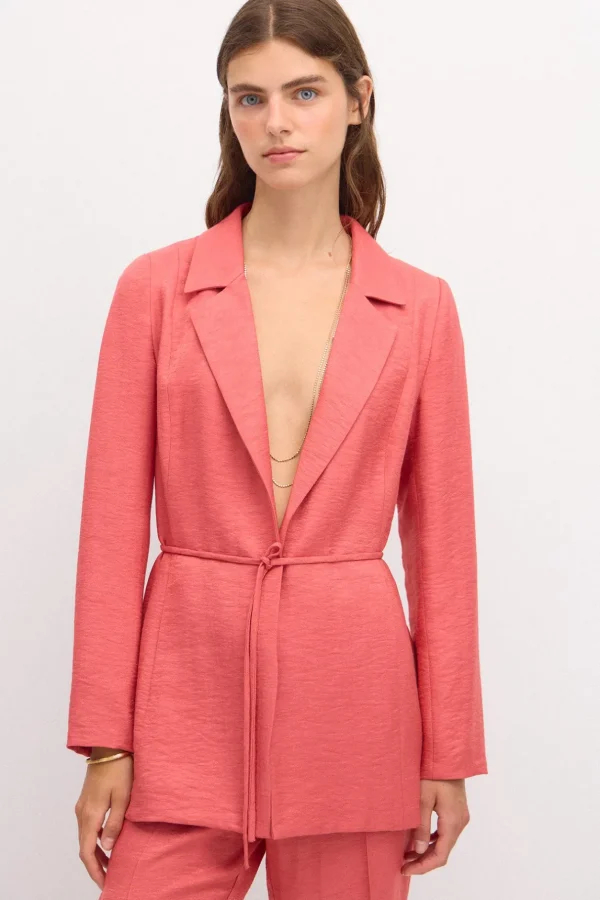 New Edurne. Chaqueta sastre satinada Mujer Blazers