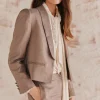 Fashion Esperanza. Americana corta con lurex Mujer Blazers