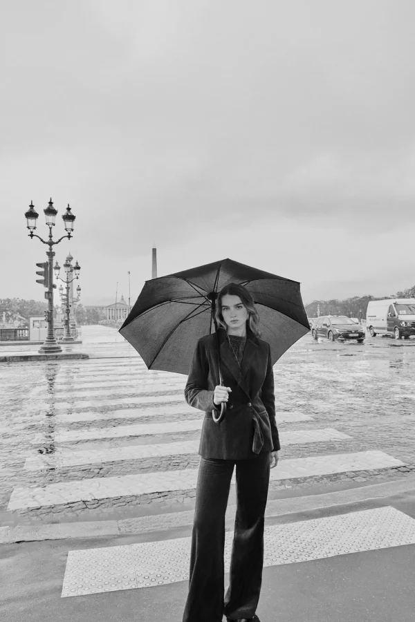 Flash Sale Estefanía. Chaqueta cruzada terciopelo Mujer Blazers | Abrigos Y Chaquetas