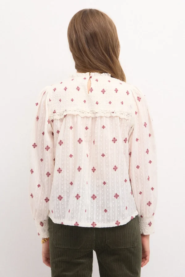 Best Felicia. Blusa bordada Mujer Blusas Y Camisas