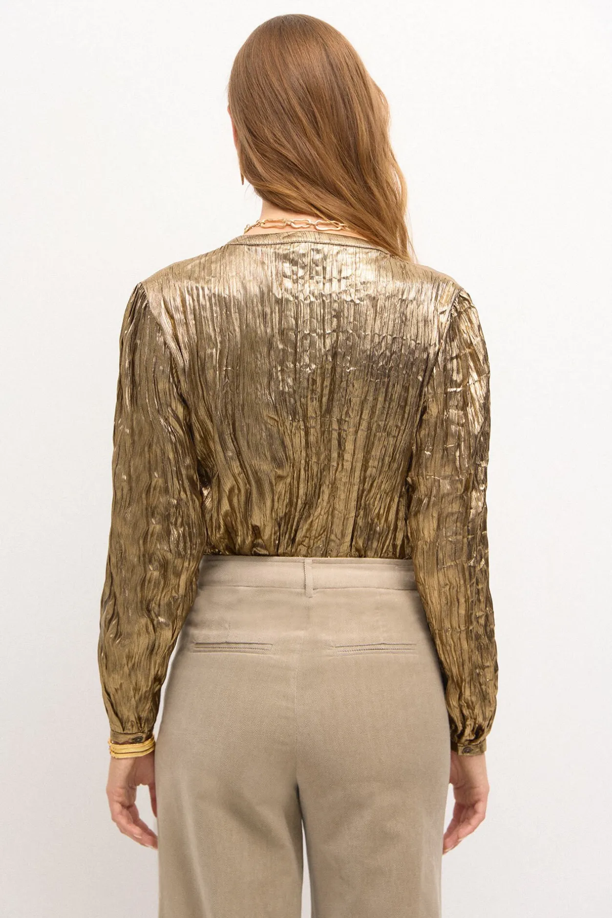 fernanda_blusa_metalizada_6.webp Store Fernanda. Blusa metalizada. Mujer Blusas Y Camisas