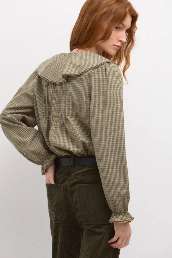 Shop Fiona. Blusa de cuadros. Mujer Blusas Y Camisas
