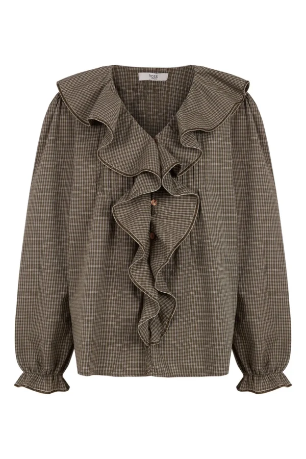 Shop Fiona. Blusa de cuadros. Mujer Blusas Y Camisas