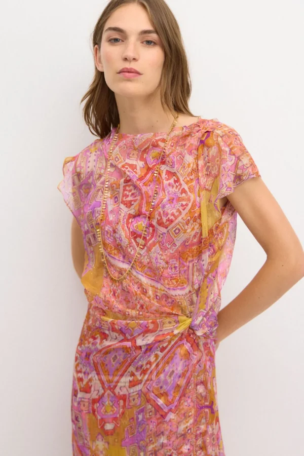 Best Sale Jara. Vestido seda nudo. Mujer Vestidos Y Monos
