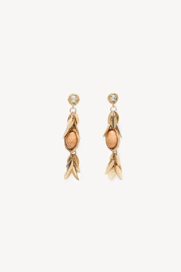 Outlet Leni.Pendientes hojas Mujer Bolsos Y Accesorios