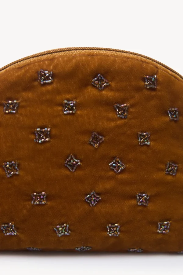 Hot Leonor. Cartera terciopelo abalorios Mujer Bolsos Y Accesorios