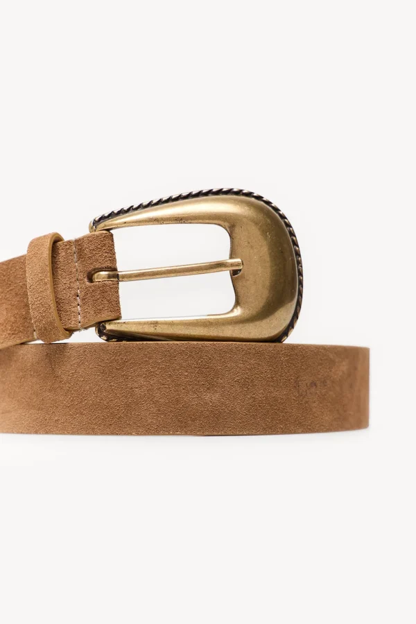 Flash Sale Liez.Cinturón serraje hebilla cowboy Mujer Bolsos Y Accesorios