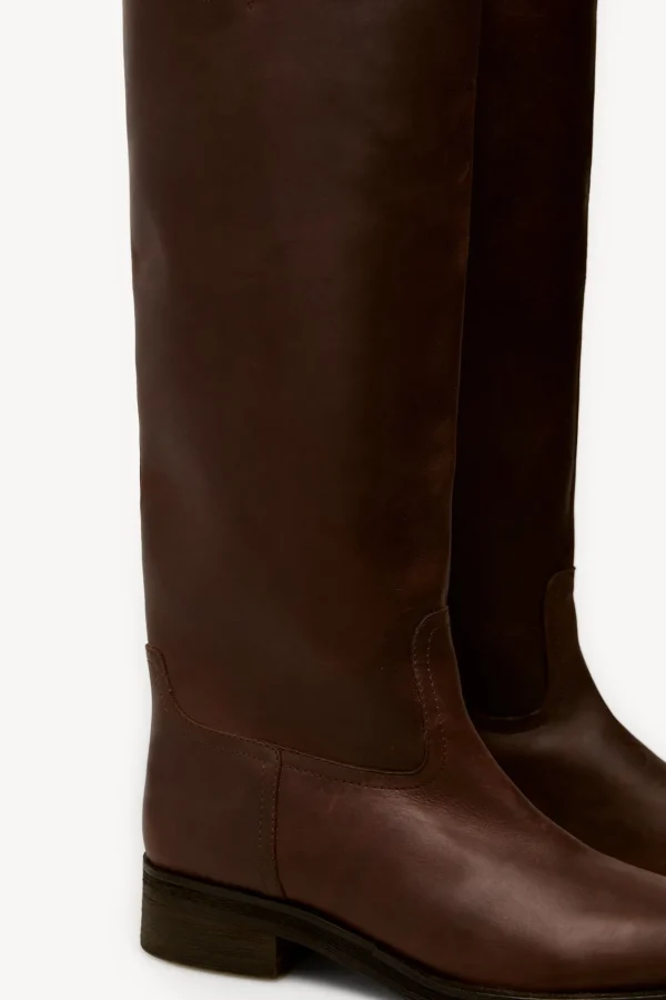 Best Sale Martina. Botas altas de piel Mujer Zapatos