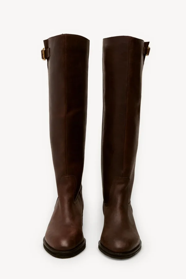 Best Sale Martina. Botas altas de piel Mujer Zapatos