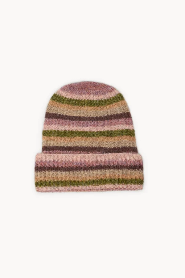 Flash Sale Naroa. Gorro de punto multirayas Mujer Bolsos Y Accesorios