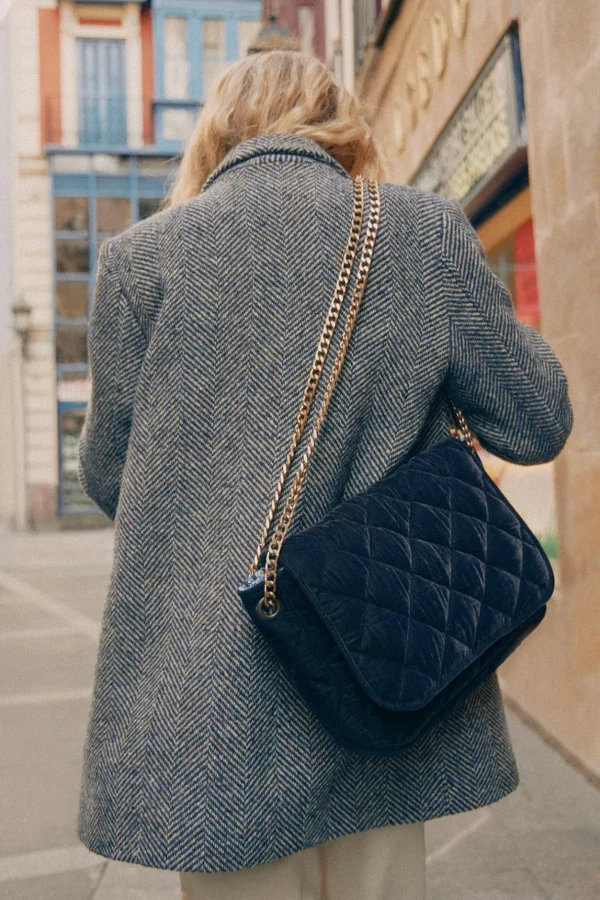 Shop Natalia. Bolso terciopelo acolchado Mujer Bolsos Y Accesorios